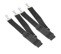 Parliky Lot de 2 sangles pour étui de violon - Ceinture réglable pour de voyage - Étui rembourré - Sangle de de violon - Sangle de à dos - Sangle de support en toile