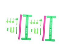 Parliky Lot de 2 Sets de Anémomètres Girouettes Scientifiques à Monter Soi-même, Éducatif en Plastique Solide, Dispositif Expérimental pour Garçon et Filles, Kit Pédagogique