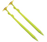 Parliky Lot de 2 Stylos Gel Tournesol 0,5 Mm Noirs Stylo Gel pour Étudiants Fournitures Scolaires Dessin Animé Écriture Lisse pour Bureau et École