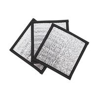 Parliky Lot De 2 Tapis Chauffants pour Reptiles Film Réfléchissant pour Animaux De Compagnie pour Serpent Lézard Tortue 3 Pièces X 2