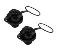 Parliky Lot de 2 Valves à Air pour Kayak Gonflable Bouchon à Vis Spirale 24 MM Accessoires Étanches et Résistants pour Bateau Pneumatique Compatible Canoë et Paddle Pièces Détachées