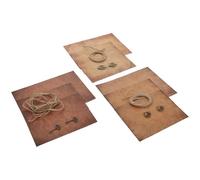 Parliky Lot de 3 Sets de Ensembles Papeterie Rétro A5 en Papier Vieilli Enveloppes Kraft Chics Kit Vintage pour Lettres Manuscrites Correspondance Classique et Invitations Élégantes