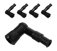 Parliky Lot de 5 Capuchons Haute Tension Étanches pour Moteurs et Générateurs Pièces de Moteur Compatibles Scooters et Motos à Cadre Tubulaire Protection Solide des Extrémités des Fils