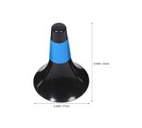 Parliky Lot de 5 Set de Cônes D’Entraînement Sportif en Plastique Résistant Multicolores pour Football et Basketball Équipement Portable D’Agilité pour Entraînement Extérieur et