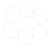 Parliky Lot de 6 Joints d'Étanchéité en Silicone pour Couvercles de Bouteilles Isothermes Anneaux de Fermeture Élastiques Anti-Fuite Compatibles Tasses et Gourdes Sportives