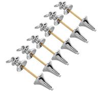 Parliky Lot de 6 Pendules Divinatoires en Cuivre Boules de Pendule pour Radiesthésie et Contemplation Accessoires Spirituels Suspendus pour Guérison et Divination par Cristaux Taille