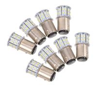 Parliky Lot de 8 Ampoules de Feu Stop Arrière 1157 Blanc Ampoules LED Étanches Haute Luminosité pour Feux de Recul Voiture Camping-Car et Caravane Faible Consommation D’Énergie