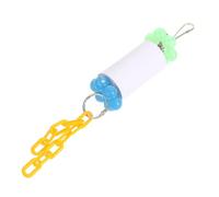 Parliky Mâcher Suspendu pour Perroquet en Papier Recyclé, Accessoire pour Cage D’Oiseaux, Réduit Le Stress et Stimule Le Jeu, Couleur Aléatoire, Adapté aux Perruches et