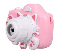 Parliky Machine à Bulles Créatif pour Garçon Fille Caméra Bulle Lumineuse Rose Interaction Parent-garçon Fille Cadeau Amusant Portable