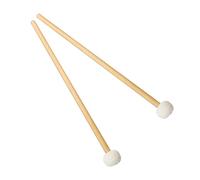 Parliky Maillets pour Timbales avec Tête Feutre et Manche Bois Accessoires de Percussion Musicale pour Instruments de Musique et Spectacles