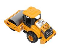 Parliky Maquette de Camion Véhicule Raboteuse D'ingénierie 3 Pièces pour Garçon et Filles, Rouleau Compresseur, Excavatrice, Bulldozer, Matériau Sûr, sans Pile, pour Jeux Intérieurs