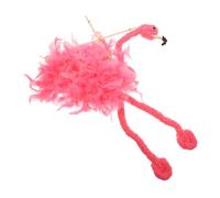 Parliky Marionnette Flamant Rose Interactif à Fils Marionnette à Main pour Spectacle et Jeu Éducatif Modèle Animal Rose Cadeau Danniversaire
