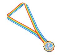 Parliky Médaille Or Natation Garçon Fille avec Ruban Cou Médaille Première Place Métal Récompense Sportive pour Garçons et Filles Aux Olympiades et Jeux Sportifs