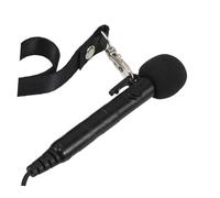 Parliky Microphone chantant journaliste microphone Mini portable micro à main mini Black