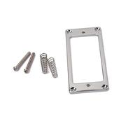 Parliky Mini Cadre De Montage Pour Micro De Guitare Matériau Du Cadre Base Plate Couvercle De Micro Humbucker De Guitare Noirs