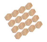 Parliky Mini Meules de Foin Décoratives 16 Pièces 2x2x3 Cm en Paille Synthétique pour Maison de Poupée, Décor Miniature de Ferme et Jardin, Accessoire Décoratif pour Scène et Aménagement