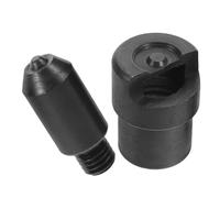 Parliky Moule à Bouton-pression DIY 10mm pour Boucles de Lacets, Presse Manuelle Réutilisable en Métal, Kit de Fabrication pour Boucles de Bottes et Chaussures de Randonnée, Accessoire