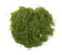 Parliky Mousse Artificielle Décorative pour Plantes et Jardins Intérieurs Pelouse Faux Sphaigne Résistante pour Bricolage Décoration de Terrariums et Dioramas Vert