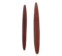 Parliky Outils de Maroquinerie 2 Pièces en Bois pour Travail du Cuir Planche à Rainurer et Biseauteur à Parer Kit de Bricolage Précis pour Rainage Papier Origami et Finition Bord Cuir