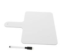 Parliky Pancarte Main Double Face Tableau Blanc Effaçable Portable pour Classe Concours et Vote Écoliers