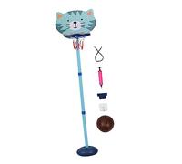 Parliky Panier de Basket pour Garçon Fille Intérieur Jeu de Tir Ajustable avec Motifs Amusants Ensemble Basket Garçon Fille pour Entraînement et Loisirs