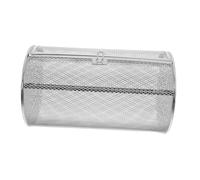 Parliky Panier De Rôtissoire INOX Rotatif pour Four Électrique 180x300 Mm Cuisson Homogène Fruits Secs Légumes Grillades en Plein Air Accessoires Ustensiles