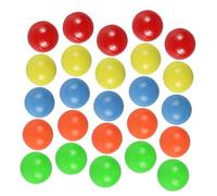 Parliky Petites Balles de Comptage Colorées 100 Pièces Jouets d'apprentissage des Mathématiques pour Garçon et Filles 12 Mm Plastique Multicolore Surface Lisse Utilisation École Primaire et Maison