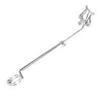 Parliky Pince à Partitions Réglable pour Flûte Traversière en Métal Argenté, Accessoire Léger et Portable pour Instruments à Vent, Clip de Feuille Polyvalent Adapté aux Musiciens