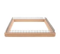 Parliky Planche à Tricoter Bois Outil de Tissage DIY Léger et Portable pour Écharpes Chapeaux Bandeaux Châles et Couvertures Machine Artisanale Polyvalente pour Travaux Manuels