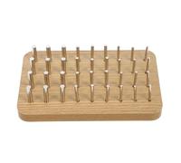 Parliky Planche Perforée Bois pour Rééducation Main et Coordination Œil-main Exerciseur Doigts Ergonomique pour Réhabilitation Professionnelle Outil Entrainement Fonction Motrice Fine