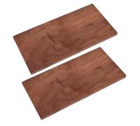 Parliky Planches en Bois de Noyer Non Finition Épaisses 20 X 10 X 0,8 Cm pour Loisirs Créatifs, Sculpture et Bricolage, Morceaux Robustes pour Projets Artistiques et Menuiserie