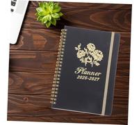Parliky Planificateur avec Spirale Métallique Cahier de Quotidienne et Agenda de Travail pour Petites Entreprises