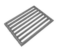 Parliky Plaque de Barbecue Rectangulaire Fonte Épaisse Accessoire Cuisson pour Barbecue et Cheminée Résistante Chaleur pour Cuisson Au Feu