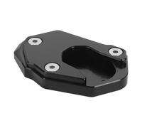 Parliky Plaque Extension Béquille Moto Aluminium Anticorrosion pour Modèles Z Sport Support Large Pied de Béquille Latérale avec Fixation Rapide et Montage Simple