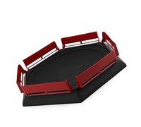 Parliky Plateau de Combat Plastique Noir pour Gyro Disk Accessoire de Jeu pour de Duel Garçon Fille