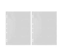 Parliky Pochettes pour Classeur Pièces de Monnaie en Acrylique Transparent 24 Compartiments 2pcs Protection Complète Portable pour Collectionneurs Lors de Voyages