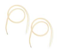 Parliky Poils de Crin de Cheval Blanc Mongol pour Archet de Violon Professionnel Hanks Cheveux Naturels Non Blanchis pour Violon Alto et Alto Qualité Uniforme pour Jeu Fluide