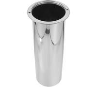 Parliky Porte-brochettes Barbecue Acier Inoxydable avec Poignée Seau pour Brochettes Porte-bâtonnets Polyvalent pour Barbecue Hot Pot et Pique- Conteneur Portable Léger