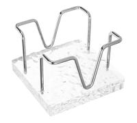 Parliky Porte-Cartes Porte-Bloc-Notes De Bureau Porte-Mémos Porte-Blocs-Notes Porte-Photos De Table Porte-Mémos À Pince Porte-Cartes Porte-Mémos De Bureau Porte-Mémos Argenté