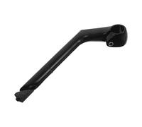 Parliky Potence de Vélo à Col de Cygne en Aluminium Noir 80 Mm X 25,4 Mm X 22,2 Mm Compatible Guidon et Fourche, Potence à Plongeur Légère et Robuste pour VTT et Vélo de Route,