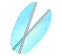 Parliky Protecteur Rétroviseur Latéral Étanche pour Voiture Sourcils Pluie Colorés Installation Rapide sans Outil Garde Pluie pour Rétroviseurs Gauche et Droit Améliore Visibilité et