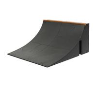 Parliky Rampe Skate Mini pour Doigt Accessoire de Skatepark pour Garçon Fille Adresse Matériau Sûr pour Entraînement de Coordination et Décoration