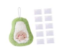 Parliky Réchauffeur d'hiver Chauffe-Mains Vert Avocat 5 Pièces sans Noyau Rechargeable Chauffe-Plat Pratique et Multifonction pour Camping Randonnée et Usage Extérieur