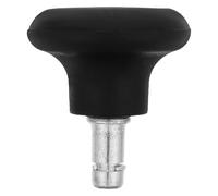 Parliky Roulettes pour Chaise de Bureau Noir 2 Pouces en Pu Fixation Stable et Protection du Sol pour Meubles en Métal, pour Salles D'étude et Espaces de Réunion