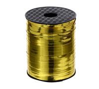 Parliky Ruban de Ballon de Fête en Plastique Or, Décoratif et Résistant, 1 Rouleau de 500 Yards pour Décoration DIY et Emballage Élégant