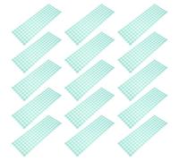 Parliky Rubans de Masquage Thermorésistants Ronds 15 Mm Vert, Adhésif Haute Température pour Peinture Automobile, 1000 Pièces, Souples Résidu, pour Covering et Finition de Carrosserie