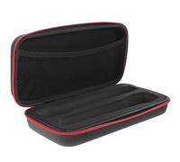 Parliky Sacoche de Rangement pour Microphone Double, Étui Antichoc Eva Noir Rectangulaire, Grosse Capacité, Protection Résistante pour Microphones Vocaux, Paquet de Transport Compact