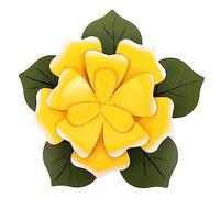 Parliky Sculpture Murale Fer Rose Décoration De Jardin Accrochage Élégant Pour Porche Et Foyer Art Mural Floral Vintage Métal