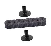 Parliky Set de Feutres de Remplacement pour Cymbales de Batterie Pads Feutre Standard avec Manchons Accessoires de Protection pour Cymbales et Pratique pour Batterie