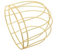 Parliky Structure Métallique Couronne Chinoise Ancienne Petite Taille, Cadre DIY pour Coiffes Traditionnelles, Accessoire Cheveux en Métal Effet Doré Électrolytique, Support Bijoux